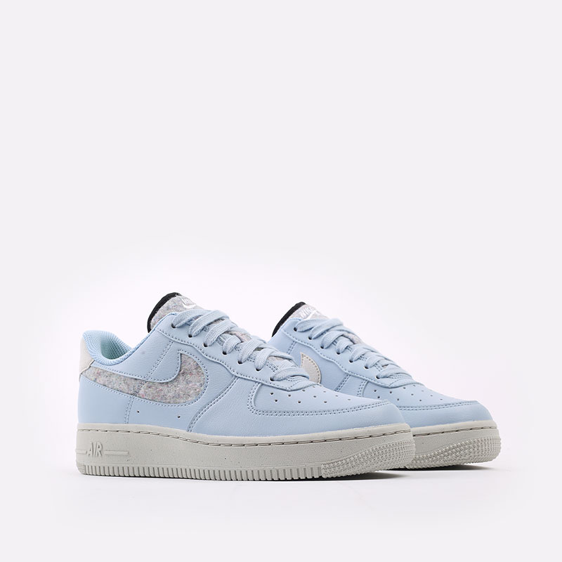 женские голубые кроссовки Nike WMNS Air Force 1 `07 SE DA6682-400 - цена, описание, фото 2